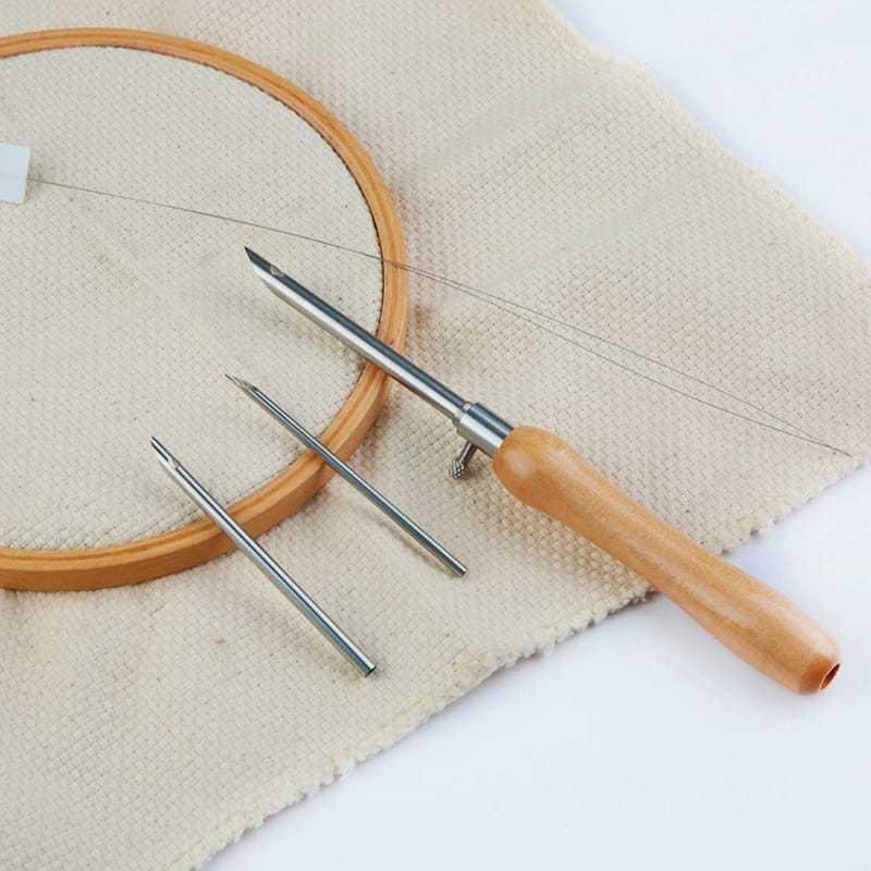 Sewing Textile Art - 간단한 자수 DIY 조절 가능한 펀치