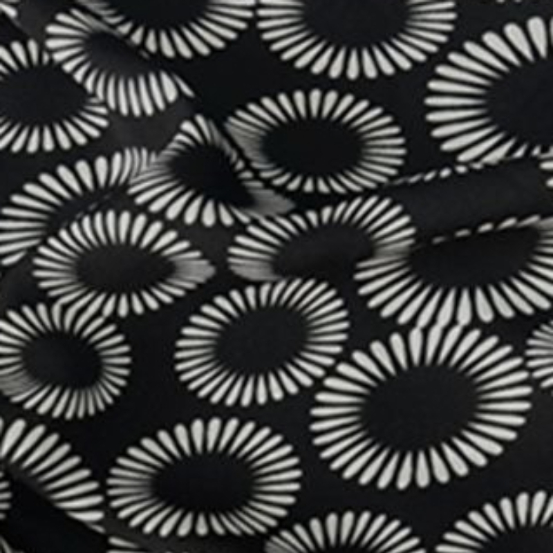Sewing Textile Art - L100cm X W150cm 블랙 커튼 패브릭