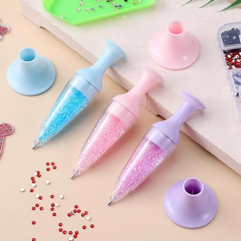 Sewing Art - 꽃병 모양 포인트 드릴 펜, 5D