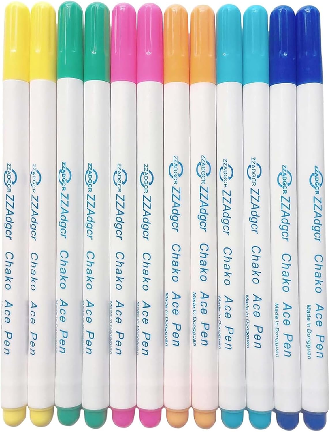 Fabric Marking Pen - 4개의 패브릭 마킹 펜, 수용성 지울