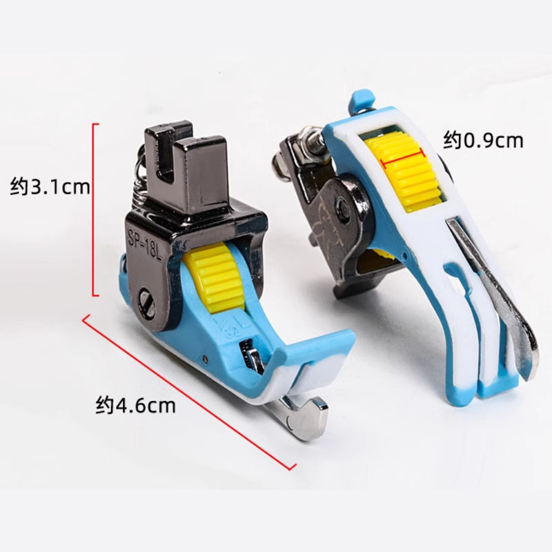 새로운 록스티치 SP-18R 플라스틱 롤러 노루발 왼쪽 - Sewing Tt 리뷰 및 가격