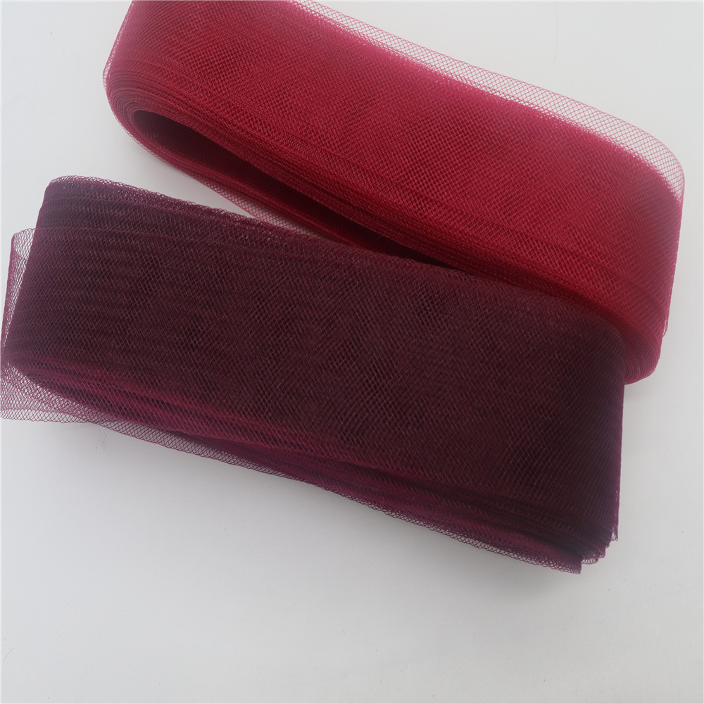 부드러운 폴리에스터 메쉬 리본 플랫 플레인 크리놀린 브 - Sewing Art 리뷰 및 가격