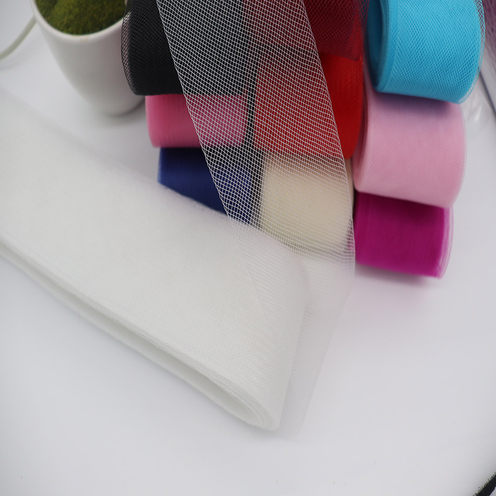 부드러운 폴리에스터 메쉬 리본 플랫 플레인 크리놀린 브 - Sewing Art 리뷰 및 가격