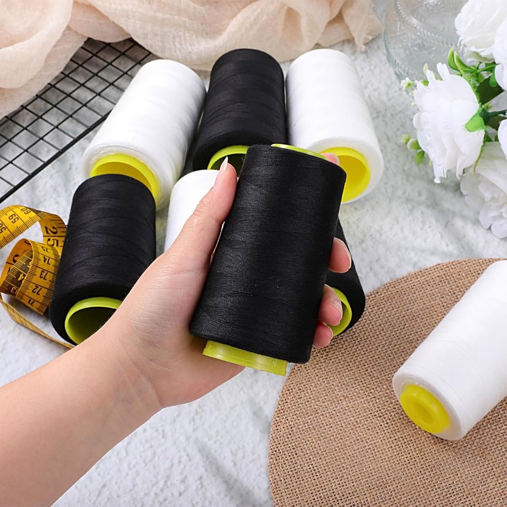 1롤 3000야드 각 롤당 100% 폴리에스터 콘 스풀 - Serger Thread Cone 리뷰 및 가격