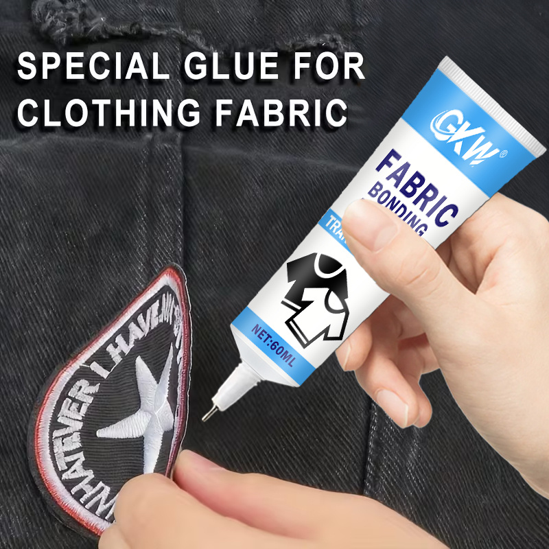 강력한 패브릭 접착제, 투명하고 세탁 가능한 접착제,  - Fabric Glue Bond 리뷰 및 가격