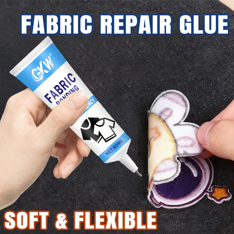 강력한 패브릭 접착제, 투명하고 세탁 가능한 접착제,  - Fabric Glue Bond 리뷰 및 가격