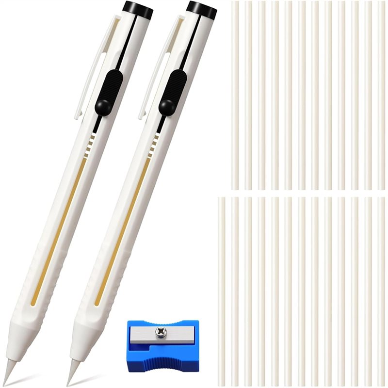 재단사용 연필, 패턴 표시용, 재봉용 분필 펜, 흰색  - Fabric Marking Pen 리뷰 및 가격