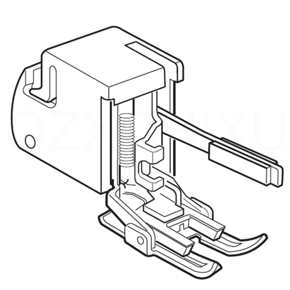가이드 로드가 있는 피드 워킹 풋 재봉틀 노루발(5mm - Sewing Tt 리뷰 및 가격