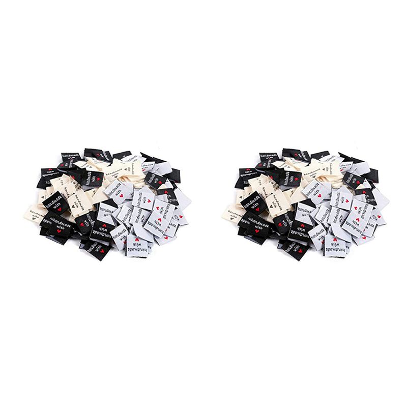 A02M-300 Pcs 손으로 만든 바느질로 꿰매는 직 - Sewing Label 리뷰 및 가격