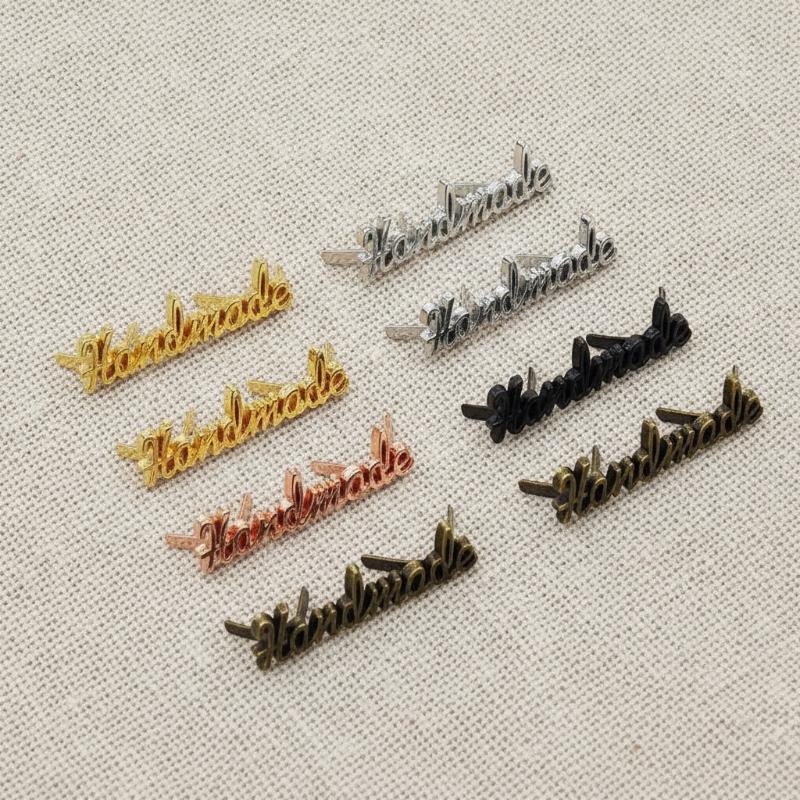 10Pcs 수제 편지 금속 라벨 DIY 공예 수제 봉제 - Sewing Label 리뷰 및 가격