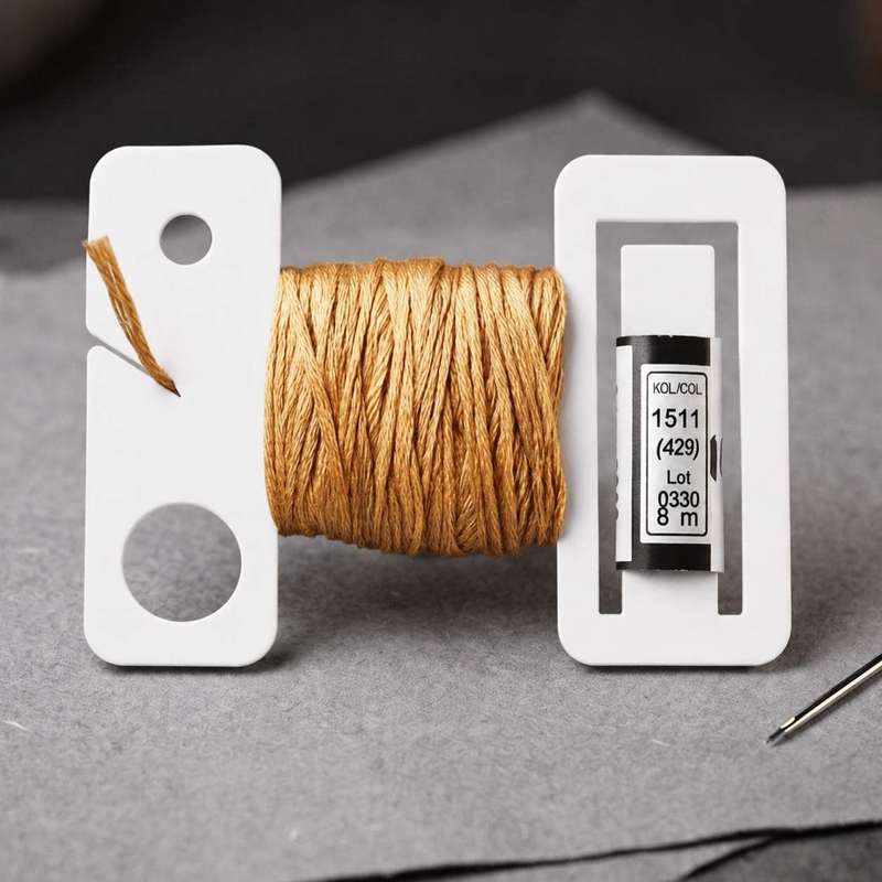라벨 슬롯이 있는 자수실 보관 걸이, 재봉 용품 벽걸이 - Sewing Label 리뷰 및 가격