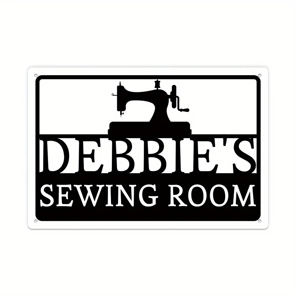 [2D 플랫] 맞춤형 재봉실 금속 간판 12x8인치 개 - Sewing Art 리뷰 및 가격