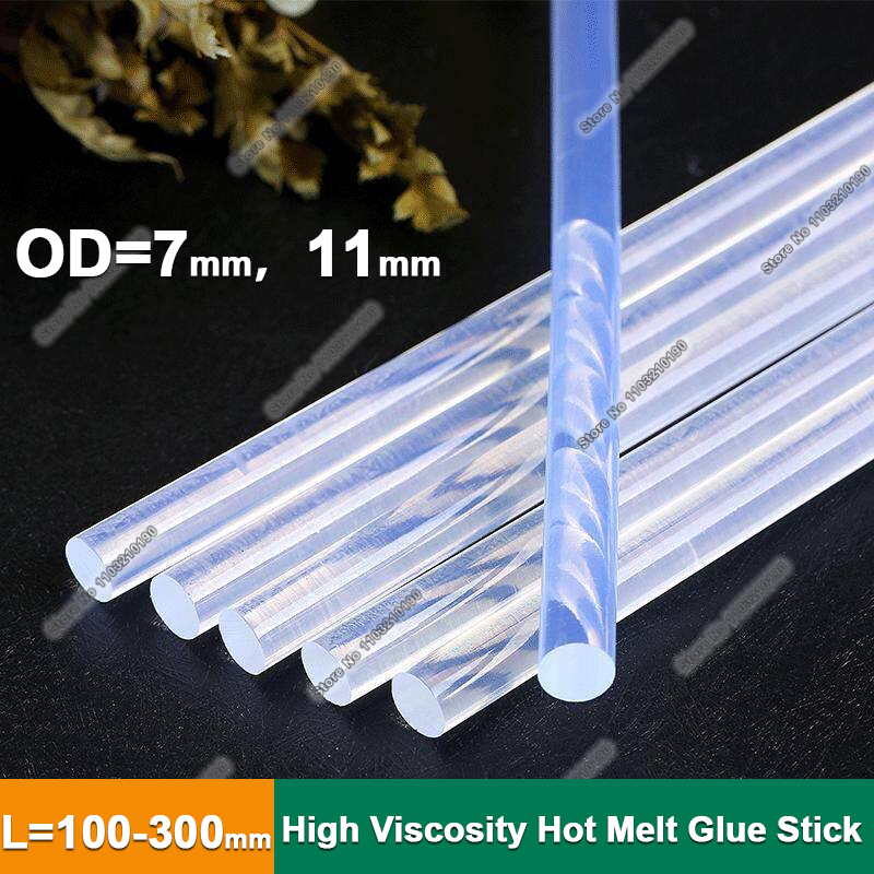 7/11mm 고점도 핫멜트 글루 스틱 투명 강력 접착제 - Fabric Glue Bond 리뷰 및 가격